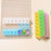 1pcs 7 Days Pill Medicine Box 5 Colors Weekly Tablet Holder Storage Organizer Container Medicine Storage Independent Lattice