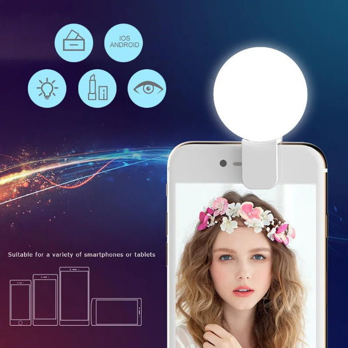 Mini Selfie Ring Light