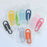 2 Pcs/pack Cute Colorful Small Large Metal Paper Clip Bookmark Kawaii Stationery Paperclips Planner Clips Office School Supplies