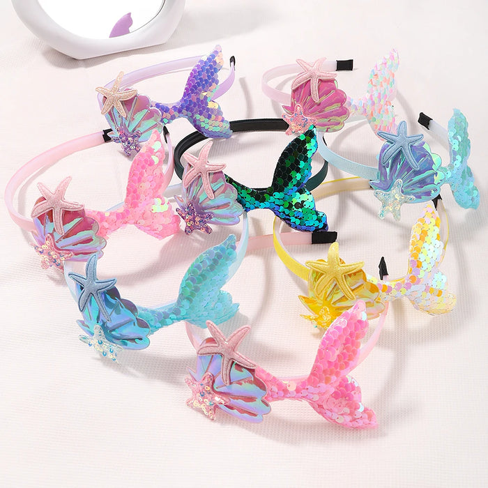 1PC Cute Hairband Kids Princess Headwear Boutique Triple Satin Flowers with Zircon Hair Accessories Head Hoop for Girls Headband