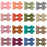 10pcs/lot Solid Grosgrain Ribbon Bows Kids Hair Clips Baby Bowknot Hairpins Girls Barrettes Women Hair Accessories Gift Sets