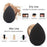 Makeup Sponge Set, 5 Pcs Black Foundation Blending Beauty Sponge, Flawless for Liquid, Cream, and Powder, Latex Free