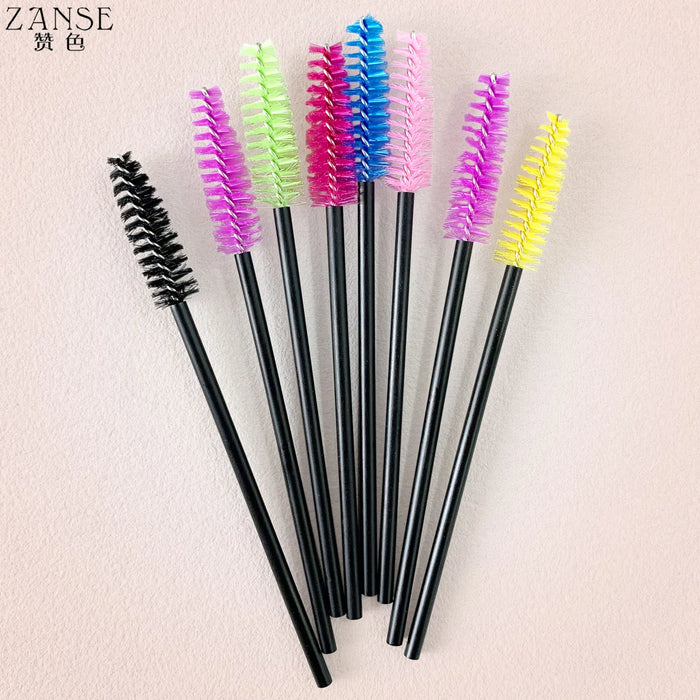 ZANSE Eyebrow Brush Mascara Wands Applicator Lash Cosmetic Brushes Makeup Lash Extension Supplies Disposable