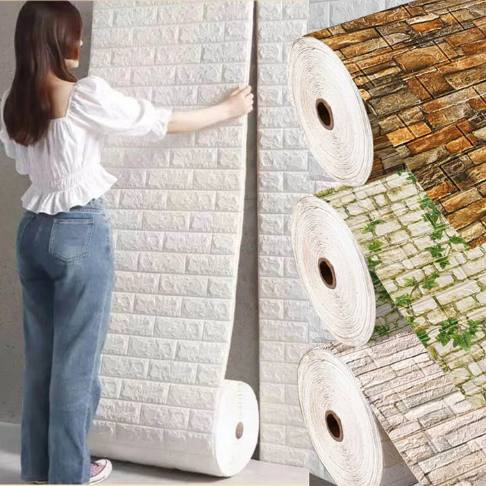 Brick Pattern Wall Sticker