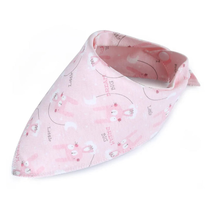 Cotton Baby Bibs Bandana Feeding Brup Cloth for Infant Newborns Saliva Towel Scarf Kids Toddler Baby Care Boys Girls Stuff Bib