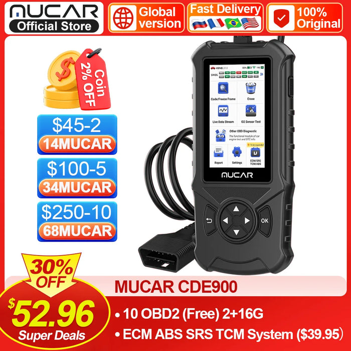 MUCAR CDL20 Automotive Code Reader