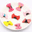 10Pcs/Pack newborn Baby Girls Scarce hair Lovely BB Clips Bowknot Hairpin Kid Hair Accessories Children mini Hair clip