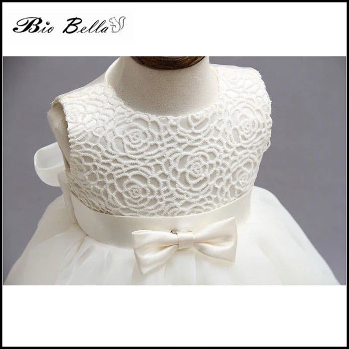 Princess Elegant Dress Baby Girls Infant For 0-24M Baby Girls Vestidos Tutu Lace Baptism Cosplay Kids Girl Clothing Dresses Girl