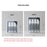 5ml 10ml 3/4Pcs Travel Sub-Bottling Set AS Vacuum Spray Lotion Cosmetic Empty Refillable Bottle Portable On Plane