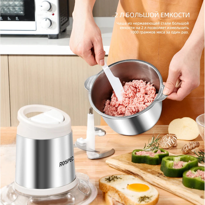 Stainless Steel Food Processor