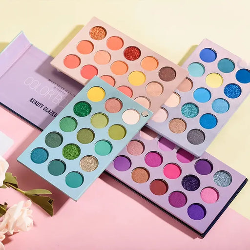 40/54/60 Beauty Glazed Eyeshadow Palette Colorful Shadow Pallet Glitter Highlighter Shimmer Make Up Pigment Matte Eye Pallete