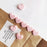 6Pcs Cute Plastic Pink Love Heart Planner Paper Clip Bookmark Kawaii School Stationery New Office Gadgets Desk Accessories