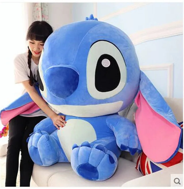 Hot Style Big Size Disney Stitch Plush Doll Toys Anime Lilo & Stitch Stuffed Doll Cute Stich Plush Doll Kids Xmas Baby Gift