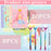 Fashion 8 Pcs Mermaid Tail Liquid-Ink Cute Gel Pens 0.5mm School Student Stationery Office Supplies Accessories