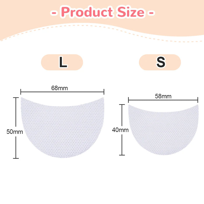 10/50/100PCS Eyeliner Shield For Eyeshadow Shields Protector Disposable Pads Lint Free Patch False Eyelash Extension Makeup Tool