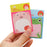 1 Pcs Sticker Cute Kawaii Animal Sticky Notes Notepad Memo Pads Office School Supply Stationery Panda Cat Hare Bookmark Post