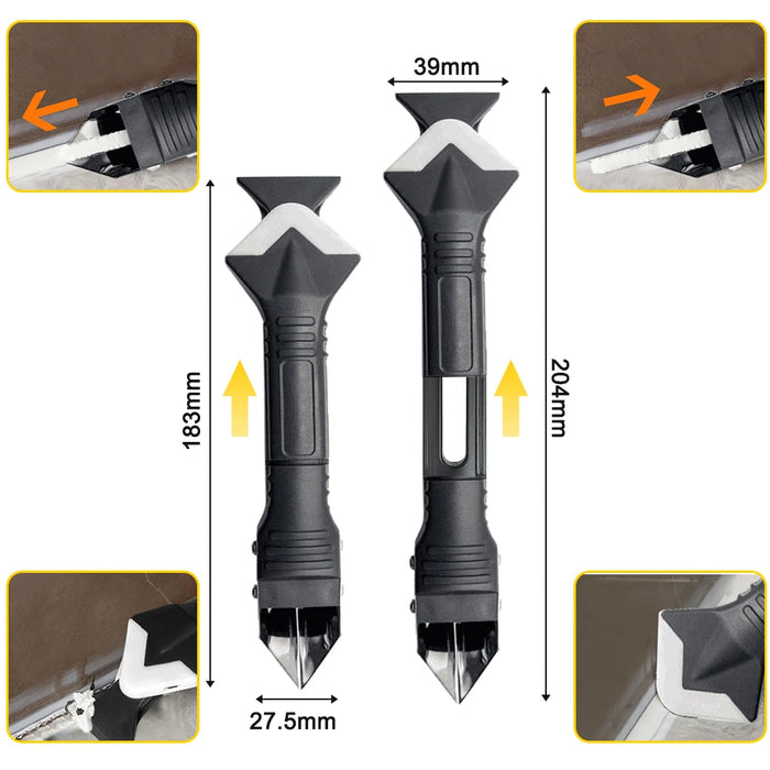 3 in 1 Silicone Caulking Tool Kit