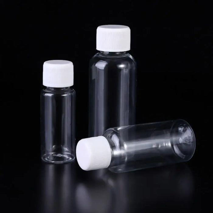 10/20/30/50/80/100ml Reusable Cosmetics Seal Bottles Sample Containers Plastic Empty Seal Bottles Liquid Powder Packing Bottle