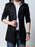 2023 Fashion outwear long coat men trench plus size 5XL male clothing slim fit black and khaki Free shipping