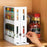 Kitchen Cabinet Organizer Storage Rack  Spice Organizer Rack Multi-Function Rotating Storage Shelf Slide  Kitchen Accessories