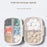 Mini Portable Pills Organizer Case 3 Grids PillBox Tablet Storage Container Weekly Medicine Pill's Box Pill Case Drug Dispense