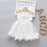 Summer Baby Girl Dresses Lovely Flower Fairy Children Clothing Birthday Princess Party Dress Lace Mesh Wedding Dress Clothes