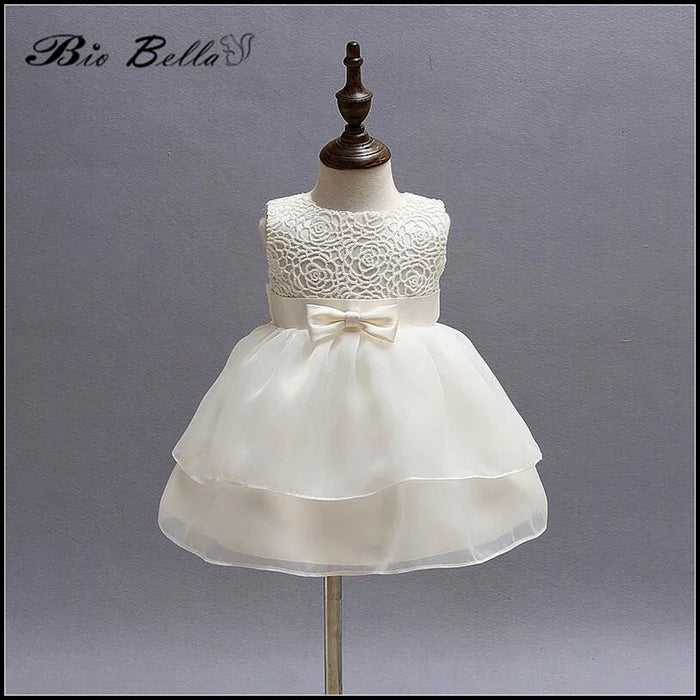 Princess Elegant Dress Baby Girls Infant For 0-24M Baby Girls Vestidos Tutu Lace Baptism Cosplay Kids Girl Clothing Dresses Girl