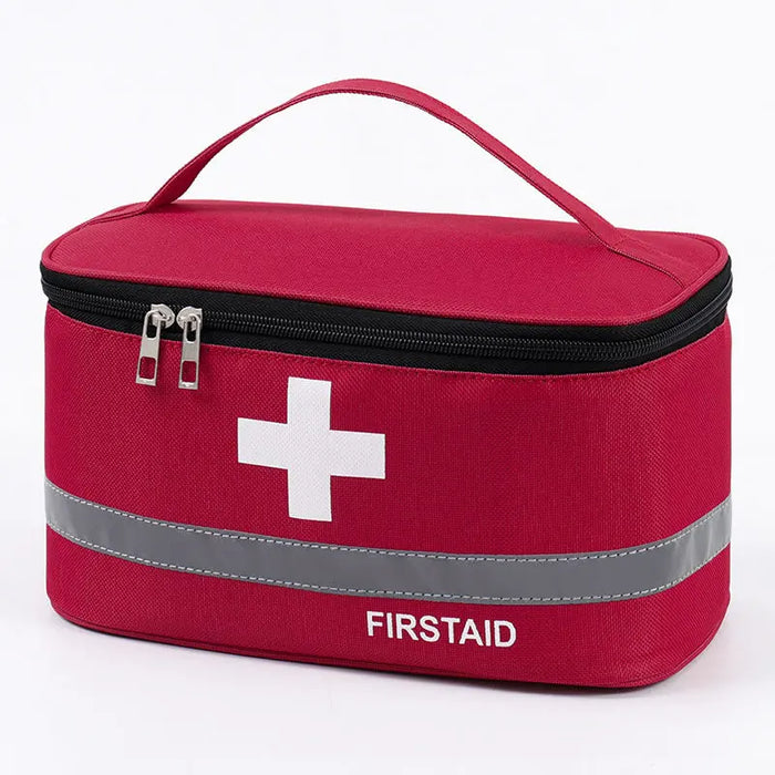 First Aid Kit Medicine Storage Bag Portable Outdoor Rescue Bag Household Children's Large Capacity Medical Kit Storage Organizer