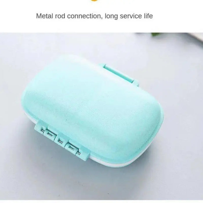 Mini Portable Pills Organizer Case 3 Grids PillBox Tablet Storage Container Weekly Medicine Pill's Box Pill Case Drug Dispense