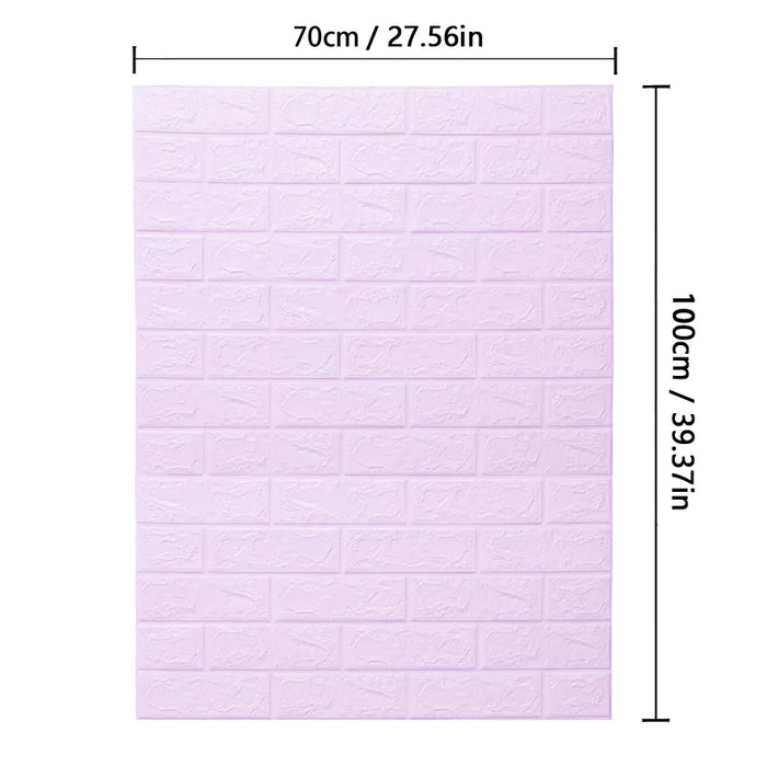 Brick Pattern Wall Sticker