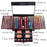 Miss Rose Makeup Case Set Kit-Ultimate Color Combination-Holiday Gift Set Cosmetics Eye Shadow Lip Gloss Blush Combo Palette