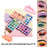 72/60 Colors Matte Shimmer Eyeshadow Palette Waterproof Long-lasting Eye Shadow Makeup Cosmetic Glitter Eyeshadow Beauty Tools