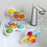 Cartoon Suction Cup Spinner Toy Baby Bath Toys Hand Spinning Toys with Suction Cup Water Play Toys Educational Toys for Baby Kid