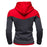 New Hoodies Men Fashion Sweatshirts Male Sweatshirt Teenage Casual Cardigan Hoody Jacket Autumn Coat Man Slim Patchwork Color