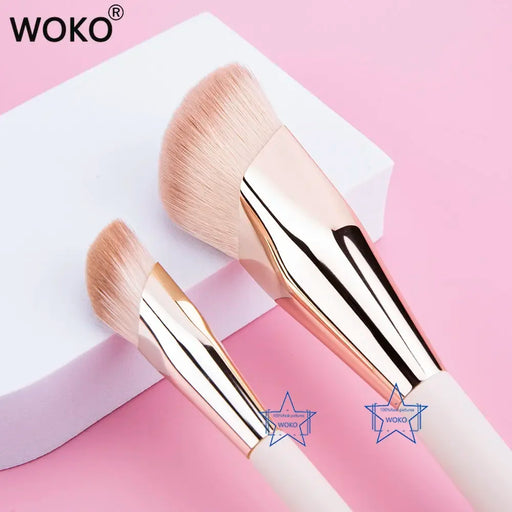 1/2pcs Rare Liquid Touch Foundation Brush Triangle Concealer Brush Face Liquid Cream Powder Building Coverage Beauty Tool