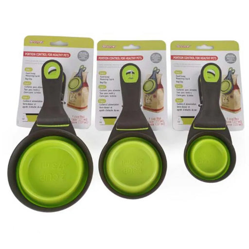 Folding Pet Bowl Food Spoon Foldable Food Bag Water Bowl Measuring Cup Dog Food Spoon 1pc Pet Food Spoon Feed Tool Dog Supplies