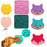 Silicone Dog Licking Pad Slow Food Tray Dog Bath Distraction Sucker Food Training Feeder Pet Supplies