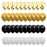 50pcs Balloon Set 12 Inch Black Gold Paper Sequins Latex Balloon Combination Set Birthday Party Decoration Balloon Arrangement