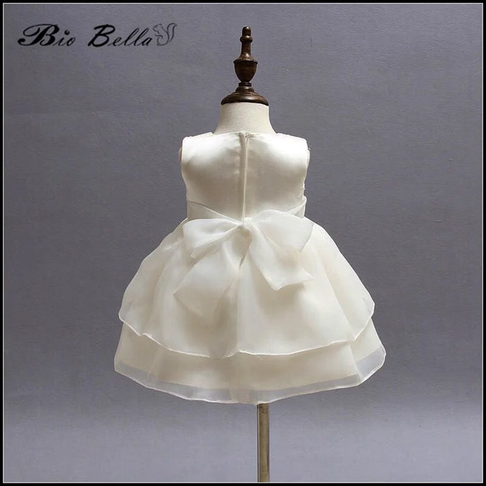 Princess Elegant Dress Baby Girls Infant For 0-24M Baby Girls Vestidos Tutu Lace Baptism Cosplay Kids Girl Clothing Dresses Girl