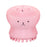 Pink Octopus Facial Cleansing Brush