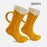 3D Beer Mug Socks Creative Knitted Yellow Room Socks