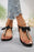 Black Cute Bowknot Pearl Embellished T Strap Sandals