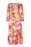 Multicolor Boho Floral Smocked Off Shoulder Puff Sleeve Maxi Dress