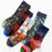 Colorful Creative Graffiti Portrait Personalized Mid-calf Length Socks