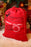 Red Christmas Drawstring Large Gift Bag 50*70cm