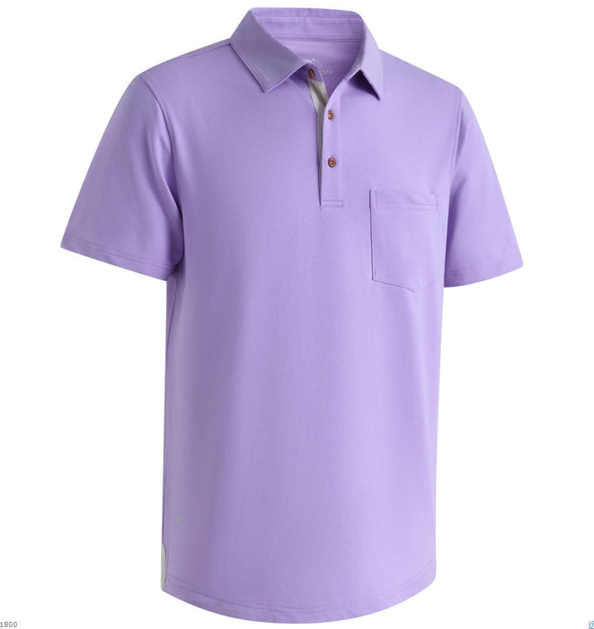 Fashion Element Personalized Patterns 3D Men's Three-button Split Pocket Polo Shirt