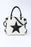 Beige Casual Star Pattern Canvas Tote Bag