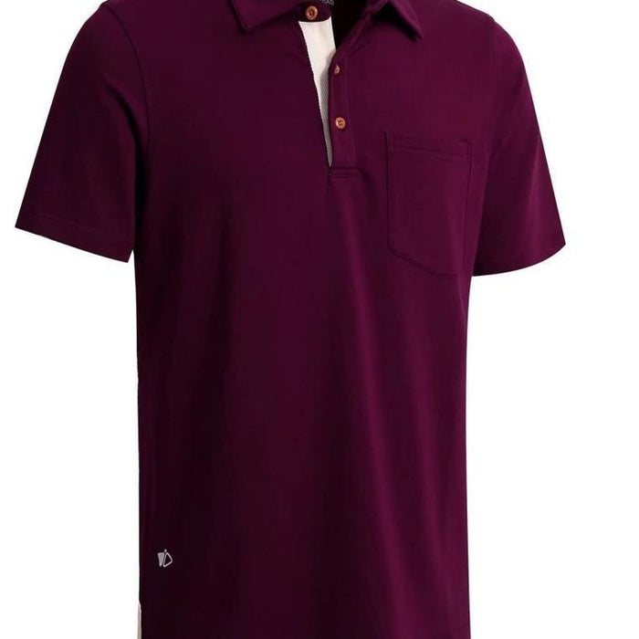 Fashion Element Personalized Patterns 3D Men's Three-button Split Pocket Polo Shirt