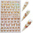 Butterfly Nail Sticker Simulation Bronzing Laser