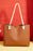 Chestnut Rope Straps PU Leather Single Shoulder Bag